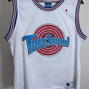 Cropped Tune Squad Space Jam Michael Jordan #23 Jersey Size Small